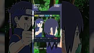  SHISUI TAUGHT ITACHI THE BEST SKILL 
