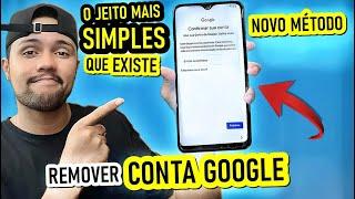 Como REMOVER CONTA GOOGLE de qualquer Celular SAMSUNG (NOVO MÉTODO) Fácil Rápido e Simples!