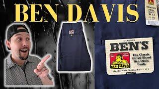 Ben Davis Review - TRIM FIT Pants - Navy Blue