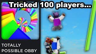 I Made an IMPOSSIBLE Roblox Obby