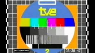 More TVE Testcard from 1993 with added music