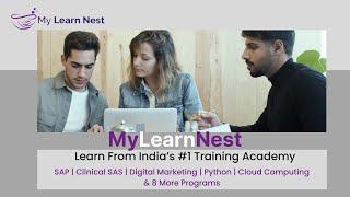 SAP Training in Hyderabad | Clinical SAS Training in Hyderabad | MyLearnNest