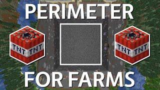 How to Make a Perimeter in Minecraft 1.21.4 - Easy Tutorial