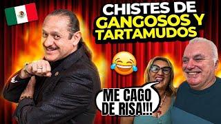 MIS PADRES REACCIONAN a CHISTES de GANGOSOS y TARTAMUDOS de TEO GONZÁLEZ  **mueren de risa**