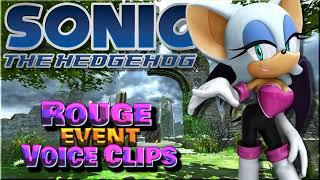 All Rouge the Bat Voice Clips • Sonic the Hedgehog 2006 • All Voice Lines