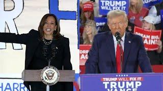 Harris & Trump Attend Last Campaign Stops Before Election