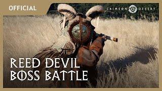 Crimson Desert – Reed Devil Boss Battle Gameplay | gamescom 2024