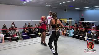 Onna Bamama VS Brittinee Leeper (FEMALE BEEF SOLVED IN THE RING!!)