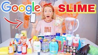 GOOGLE УПРАВЛЯЕТ МОИМ СЛАЙМОМ ЧЕЛЛЕНДЖ  GOOGLE PICK MY SLIME INGREDIENTS CHALLENGE // ГУГЛ ЛИЗУН