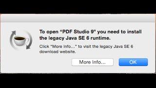 How to Fix Java SE 6 Runtime Issue on Mac OSx Yosemite