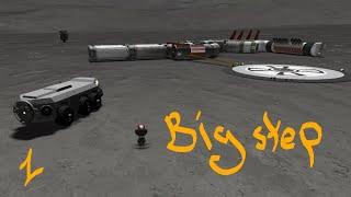 Kerbal Space Program RSS/RO  Moon Base  #1