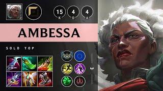 Ambessa Top vs Gnar - EUW Challenger Patch 25.11