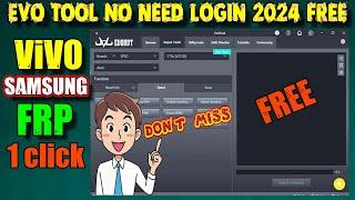 No Need Active EVO Tool |  Just One Cick Frp Done | Vivo/Samsung/Huawei/Xiaomi