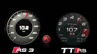 Audi RS3 sedan 400hp vs TTrs 400 hp