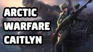 ARCTIC WARFARE CAITLYN SKIN SPOTLIGHT - LEAGUE OF LEGENDS