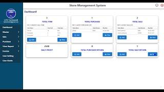 how to use store management software (By LPK Technosoft) in window pc