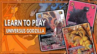 Learn To Play UniVersus With The Godzilla Challenger Series!