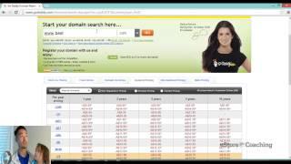 Register Your Domain In 2 Minutes | Part 1 Creating Online Business with eStore Coaching