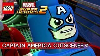 LEGO Marvel Superheroes 2 | All Captain America Cutscenes 【1080p HD】