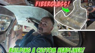 Building a custom headliner for a 1938 International pickup