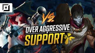 How to play with over-aggressive supports | ADC GOLD VOD REVIEW