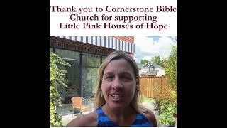 Thank You Cornerstone Bible Church!