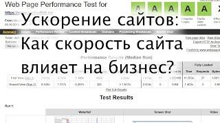 Как скорость сайта влияет на бизнес? Введение в ускорение №2