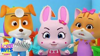 Miss Dolly Had A Dolly, मिस पोली की डॉली है बीमार, Nursery Rhymes For Kids & Cartoon Videos