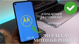 Cómo eliminar la cuenta de google del moto g8 power METODO ACTUALIZADO 2024 INFALIBLE!!!