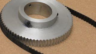 Metal Casting at Home Part 64. Casting and Machining a Toothed Pulley.