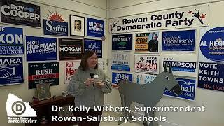 Rowan Democrats March Breakfast - Dr. Kelly Withers, Superintendent, Rowan Salisbury Schools