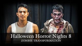 ZOMBIE Before and After at USS Halloween Horror Nights 8 2018