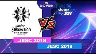 JESC 2019 VS JESC 2018