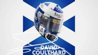 Breakdown: David Coulthard Helmet Design Poster by Automobilist