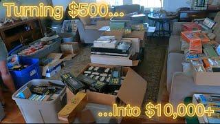 Massive TRAIN collection buyout!   $500 Deal + $100 in garage sale buys!   Lionel Weaver K-Line etc.