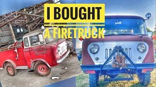My jeep Was a fire truck