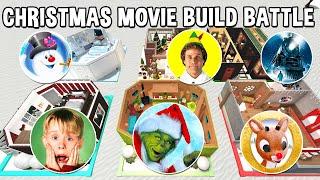 MEGA Christmas Movies Bedroom Build-Off CHALLENGE!