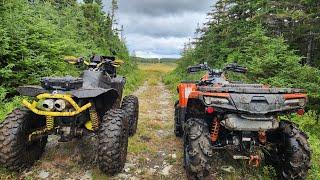 Trail Tires in Deep Mud?! Can-Am Renegade 1000R vs CFmoto CForce 1000! 