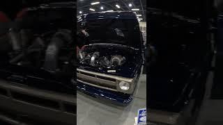 Twin turbo 72 F-100 beast at the F-100 Supernationals #fordtrucks #fordtrucklife #fordf100pickup
