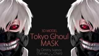 Tokyo Ghoul mask 3D model