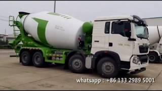 8x4 Sinotruk Howo 16cbm 18cbm concrete mixer truck