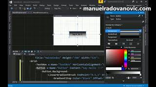 WPF - Windows Presentation Foundation - 1#. Hello World