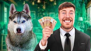 НАС ПРОДАЛИ МИСТЕРУ БИСТУ!! We were sold to MrBeast!! Хаски Бандит Говорящая собака