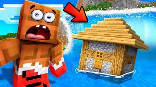 ЧТО СЛУЧИЛОСЬ с Моим СТРАННЫМ ДОМОМ На ВОДЕ в МАЙНКРАФТ?! Minecraft