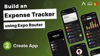 Build an Expense Tracker App with Expo Router #2 - Create App