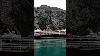 Disney Wonder sailing through the Endicott Arm Fjord!