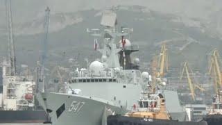 Chinese Naval Vessels Arrive in Russia for Joint Drills