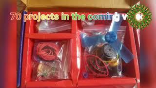 Unboxing Kit4Curious Super Kit for 70 projects, Science & Fun Innovation Kit..