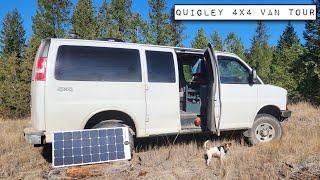 A Quigley 4x4 For Van Life - A Quick Tour!