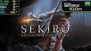Sekiro Shadows Die Twice on Nvidia 920m | 920mx + Core i5 | 2019 Benchmark Test